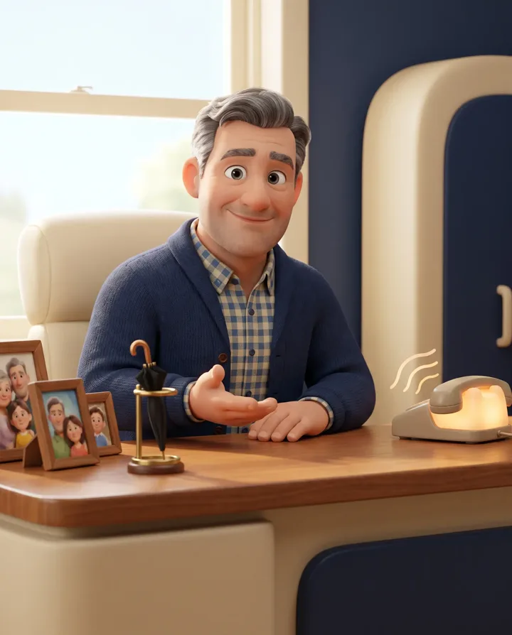 Animated Insurance Agencies character